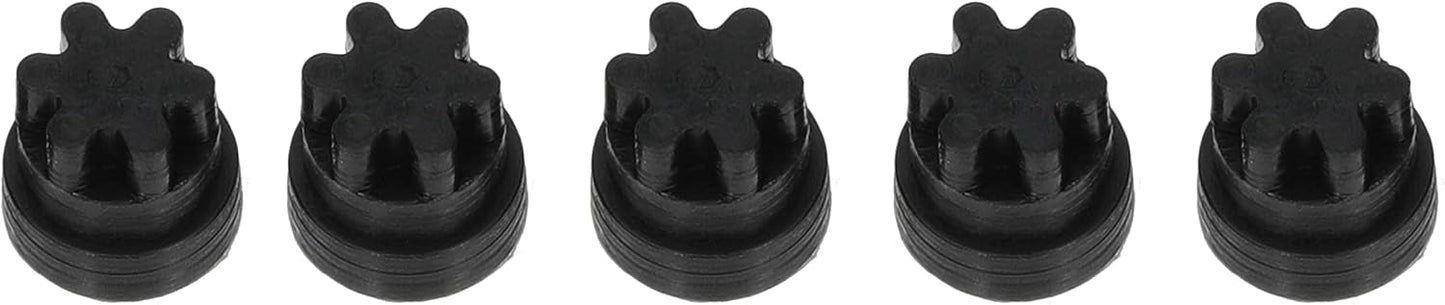 Rubber Grate Feet Stove Top Grates Knobs Replacement for Thermador Gas Stovetop Cooktop Grate Replaces 00618112 00637940 Pack of 5