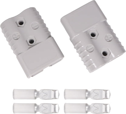 175A 600V Battery Quick Connect Disconnect Connectors with 1/0 AWG Cable Plugs 4pack