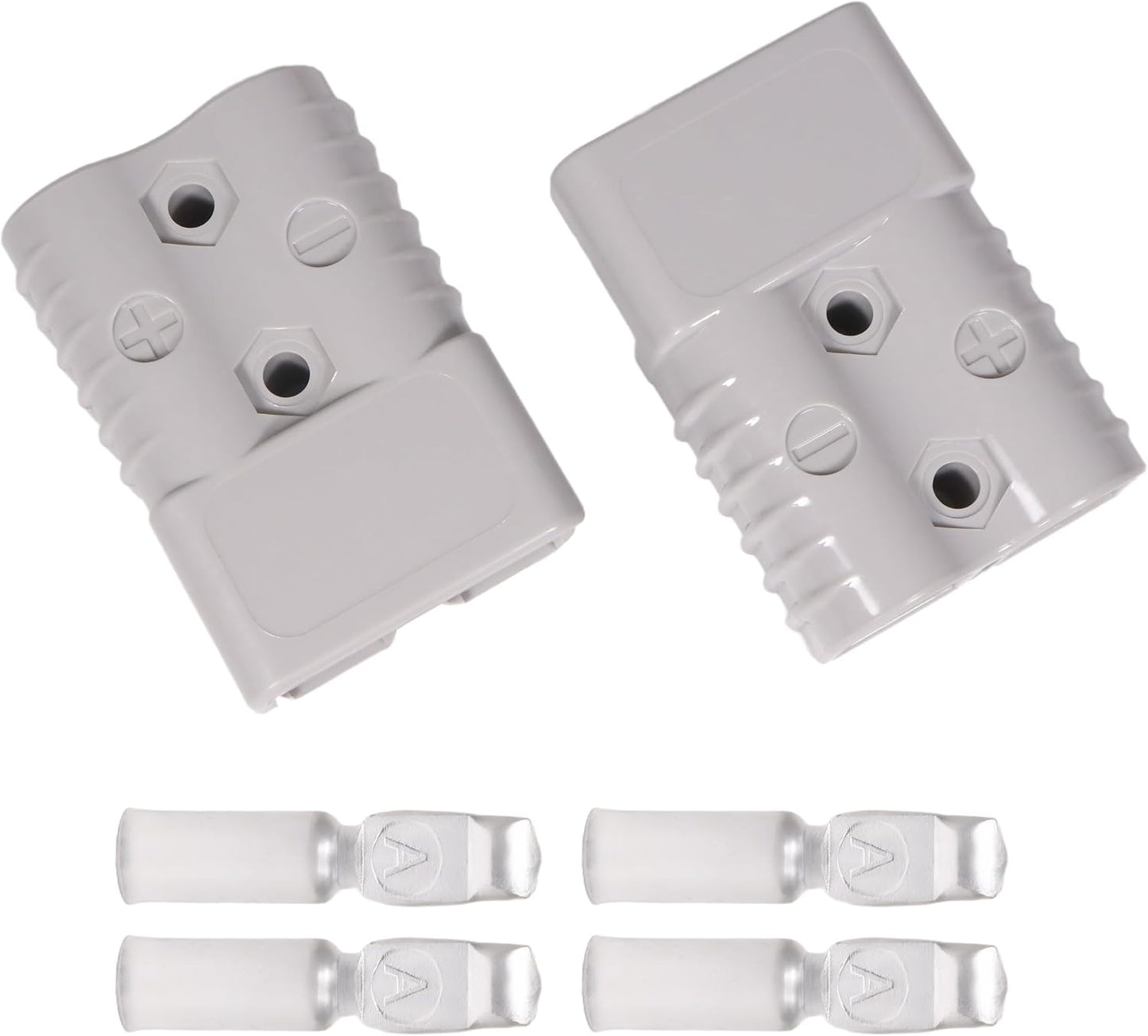 175A 600V Battery Quick Connect Disconnect Connectors with 1/0 AWG Cable Plugs 2pack