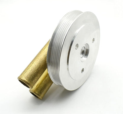5.7 Sea Impeller Water Pump Replacement for Volvo Penta 5.7 5.0 4.3 Engines Replaces 21214599 3862482 3812693 with Serpentine Belt Pulley