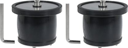 2 Pack Expandable Rubber Plug Mechanical Seal Scupper Plugs Boat Plug Winterizing Expansion Plugs Leak Proof Drain Plugs for Boats Pools Bathroom Pipe Sewers (3.54"-4.53"（90mm-115mm）)