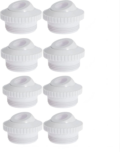 3/4" Pool Jet Nozzles for Hayward SP1419D Directional Flow Eyeball Inlet Fittings Jet Opening Return Jet with 1-1/2 Inch Thread