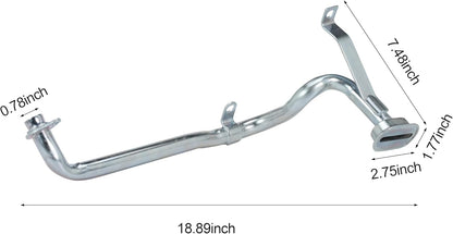 Engine Oil Pump Pickup Tube with Screen Replace 12608579 for GM 4.8L | for GM 5.3L 6.0L 6.2L, for Cadillac Escalade ESV EXT 6.2L, for GMC Yukon XL 1500 6.2L 2010-2014