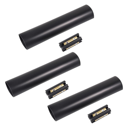 Underground Wire Splice Kit Connectors and Heat Shrink Tube Electrical Cable Direct Buried Uf Wire for 14/3 to 8/3 Range Handle Voltages Up to 600 Volts (3Set)