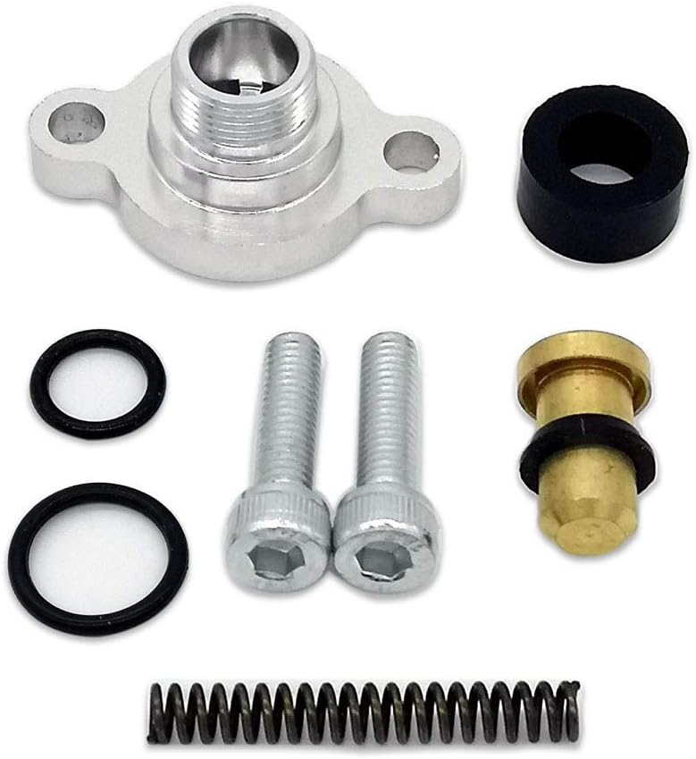 DEF 7.3 Fuel Pressure Regulator Valve Cap Spring Kit for Ford F250 F350 F450 F550 7.3L Powerstroke 1999 2000 2001 2002 2003