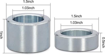 Finish Mower Height Spacers Replace 84612 84613 502120 for Land Pride AT2672 for Bush Hog RDTH60 RDTH72 MTH600 FTH480 ATH600 TH48-02 TH60-02 TH72-02 for John Deere Frontier GM3060