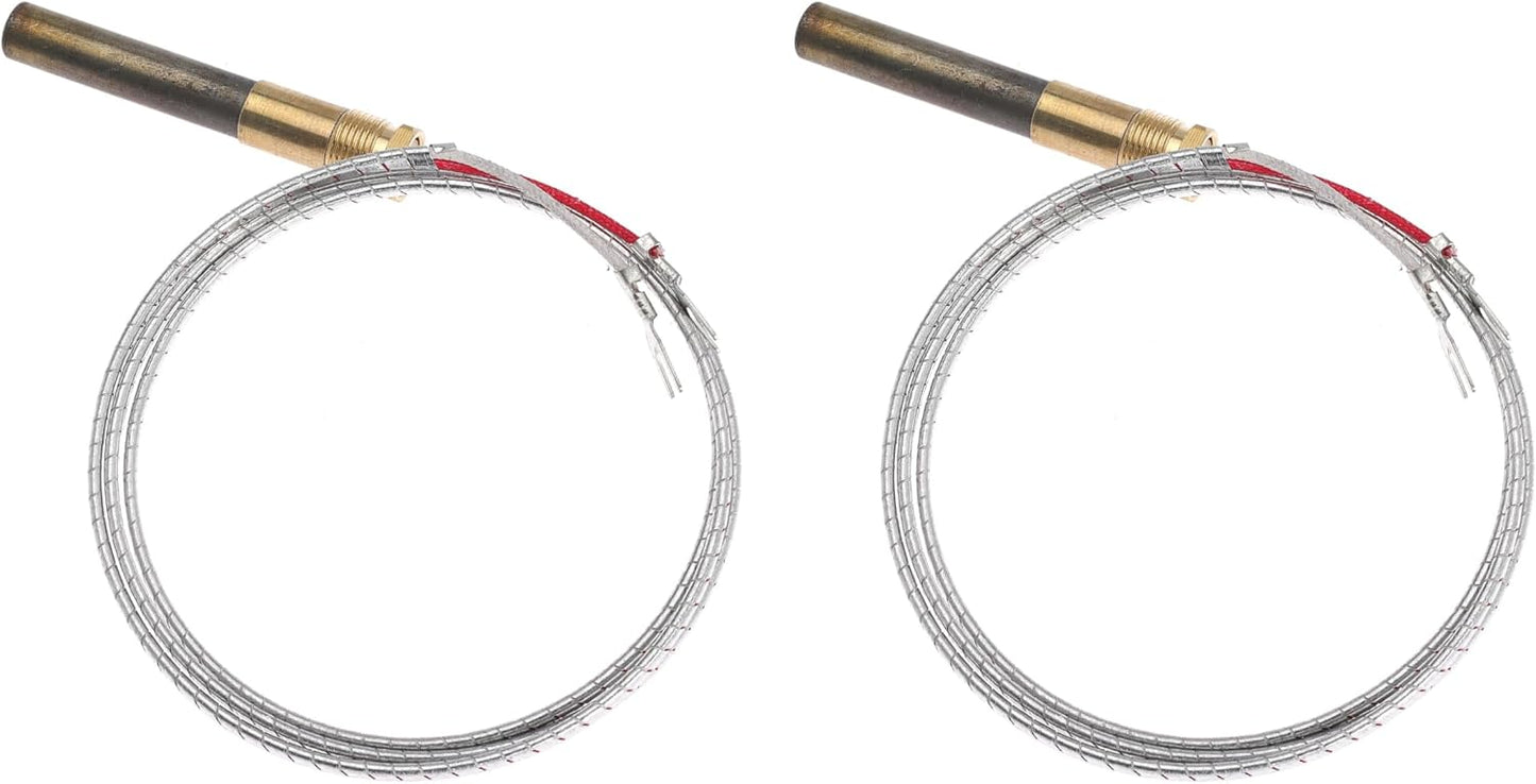 36'' 750mv Thermopile Generators for Fireplace Gas Ovens/Grills/Boilers/Water Heaters Frying Furnace 750℃ Millivolt Thermocouple