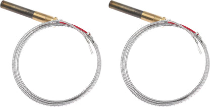 36'' 750mv Thermopile Generators for Fireplace Gas Ovens/Grills/Boilers/Water Heaters Frying Furnace 750℃ Millivolt Thermocouple