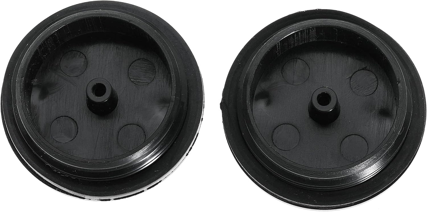 Fuel Deck Fill Cap Replaces 0126DP0BLK for Perko 1313 and 1314 Series for Seachoice 32011 for Ranger Brass Non-Locking Cap 2 Pcs