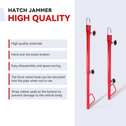 Hatch Jammer Auto Body Repair Tools Retractable Support Rod Holder