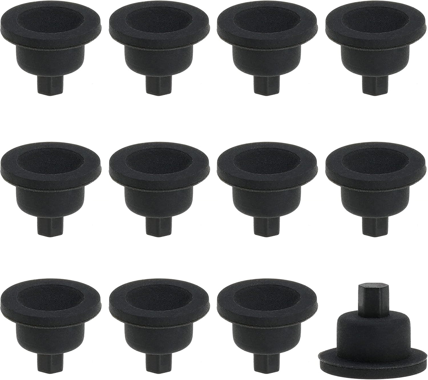 Stove Grate Rubber Feet Replacement for Wolf for Subzero Gas Cooktop Range Burner Rubber Grate Bumper Pads 8 Pack