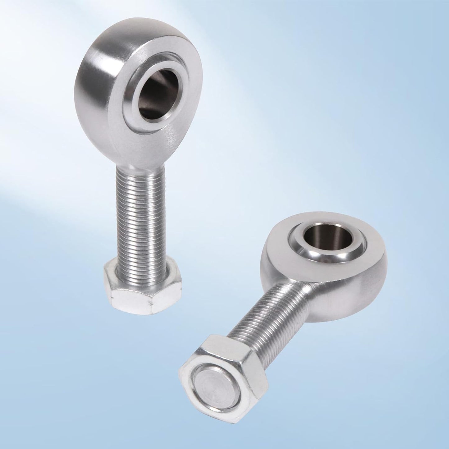 1/2" Heim Joints Rod End Kit Thread 0.5" Chromoly Heim Joints Suspension Kit Right and Left Hand Traction Bars Steering Kit with Jam Nuts (1 set-1/2 inch)