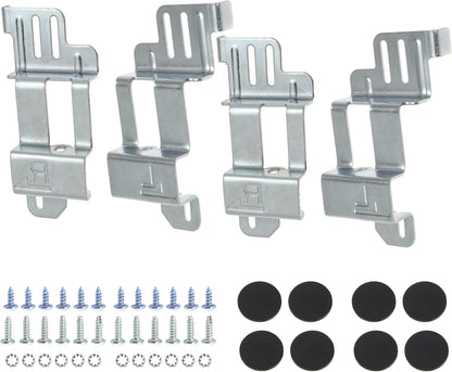 Stacking Kit Replaces SK-DH for Sam-Sung 24 Inch Wide Front Load Washer and Dryer Combo, Stack Bracket Sets for Stackable Laundry Machine, 2 Set