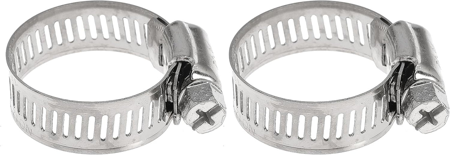 120cm 24mm Exhaust Pipe for Diesel Heater, 1 Inch ID Generator Exhaust Extension with Clamps for Parking Air Heaters (Double Wall)