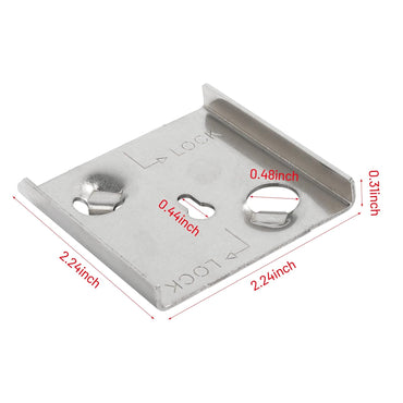 Stainless Steel 1734 Lockdown Washer for Bubbler Dispensers for Grindmaster Cecilware Beverage Dispenser for Crathco D15 D25 D35 E29 E49 (Pack of 6)