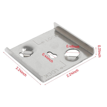 Stainless Steel 1734 Lockdown Washer for Bubbler Dispensers for Grindmaster Cecilware Beverage Dispenser for Crathco D15 D25 D35 E29 E49 (Pack of 1)