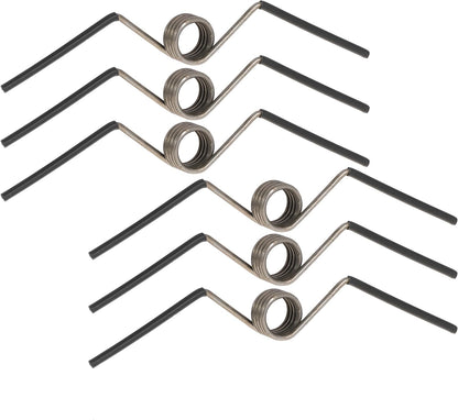Self Opening Door Hinge Spring Self-Opening Hinge Springs Reverse Acting Fit 1/2" and 5/8" Radius Hinges (6)