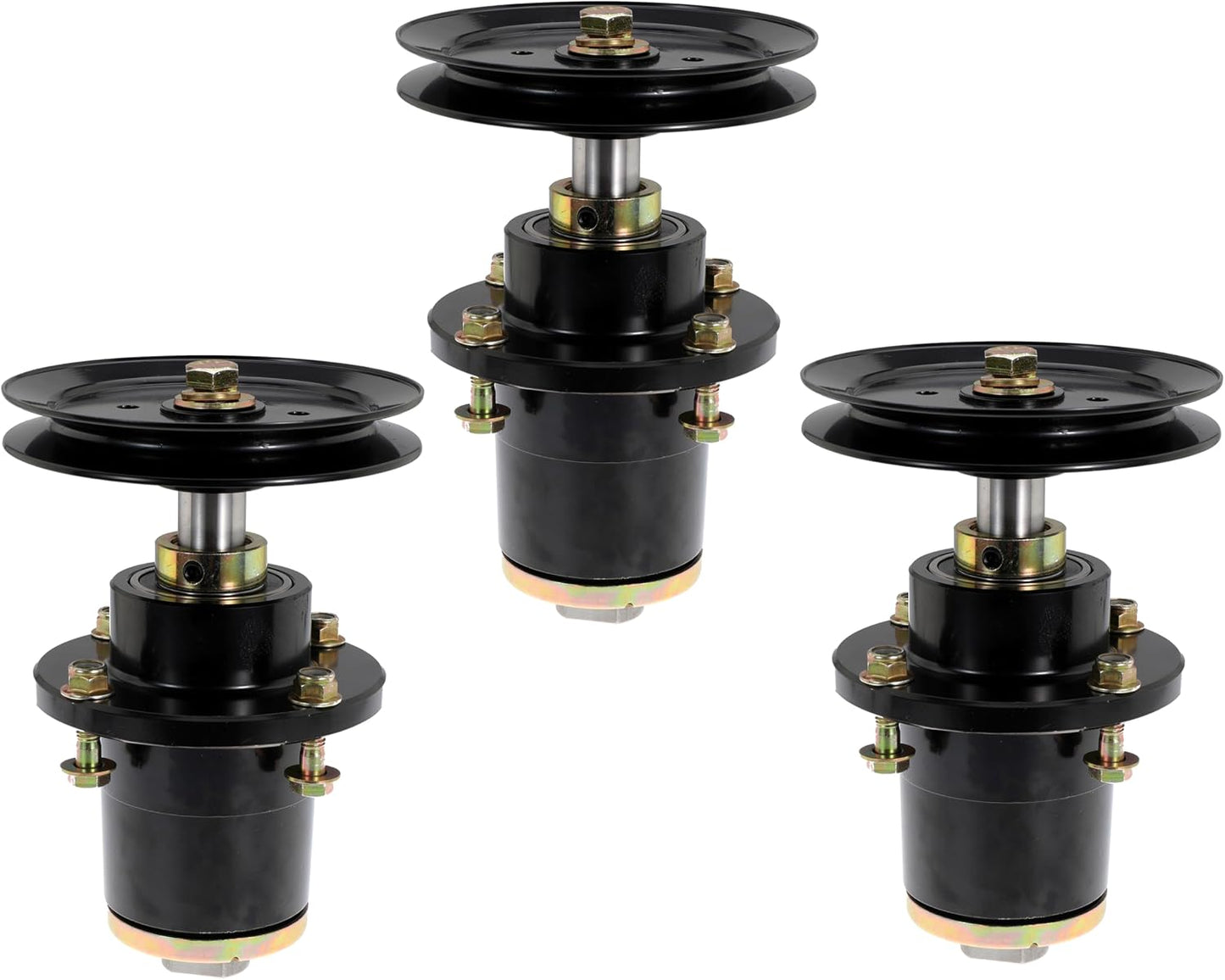 Spindle Assembly Replace 037-6015-50 for Bad Boy Maverick, Pack of 3 | Replace 037 6015 00, for Pup Lightning 52" 60" 72" Deck, for Outlaw XP 2015-2016