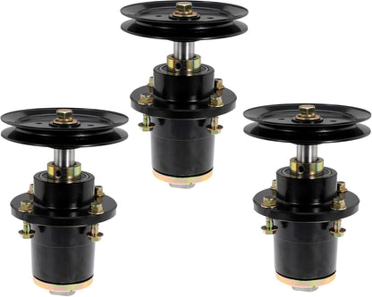 Spindle Assembly Replace 037-6015-50 for Bad Boy Maverick, Pack of 3 | Replace 037 6015 00, for Pup Lightning 52" 60" 72" Deck, for Outlaw XP 2015-2016