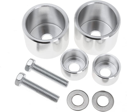 A Pillar Grab Handle Repair for Dodge Ram 1500 2500 3500 2002 2003 2004 2005 2006 2007 2008 2009 CNC Machined Aluminum (Chrome)