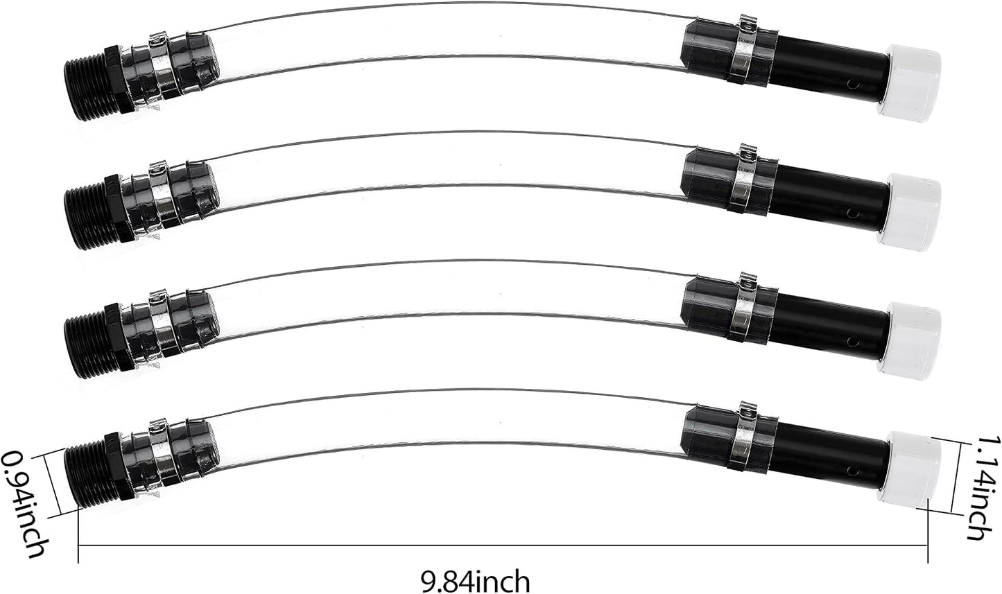 Fuel Filler Jug Hose for Racing Fuel Replace 3044 for Jegs Jugs for LC2 Jugs for Scribner Jugs for 3/5/5.5 Gallon Gas Can with Hose Bender