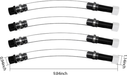 Fuel Filler Jug Hose for Racing Fuel Replace 3044 for Jegs Jugs for LC2 Jugs for Scribner Jugs for 3/5/5.5 Gallon Gas Can with Hose Bender
