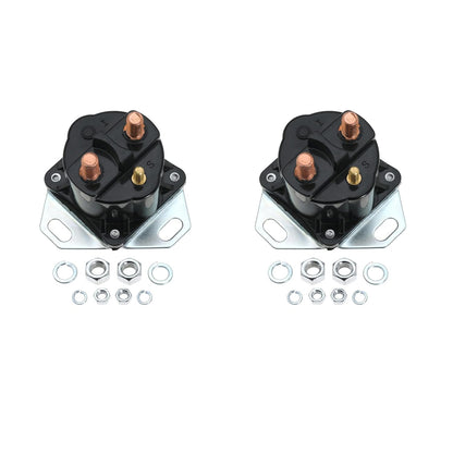 Starter Solenoid Relay Switch for Ford F150 F250 F350 F450 F550 E150 E250 E350 Escort Bronco Mustang Ranger Replace SS598T SW1951C SW1507 SW1507ADP SW1951 SW1951A SW1951B 2PC