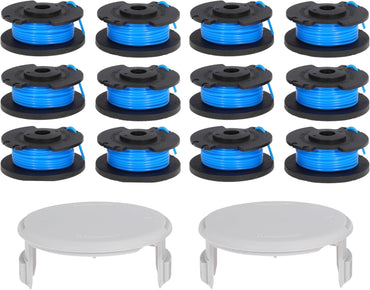 AC14RL3A Line String Trimmer Replacement Spool For Ryobi One+18v P2000 P2002 P2003 P2004 P2006 P2006A P20103 P2200 24v RY24021 RY24200 40v RY40021 RY40022 Cordless String Trimmer 11FT 0.065 Inch