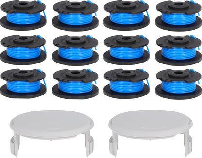 AC14RL3A Line String Trimmer Replacement Spool For Ryobi One+18v P2000 P2002 P2003 P2004 P2006 P2006A P20103 P2200 24v RY24021 RY24200 40v RY40021 RY40022 Cordless String Trimmer 11FT 0.065 Inch