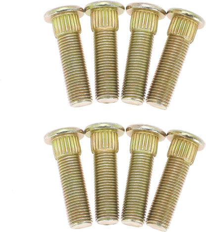 Front Rear Wheel Stud for Polaris for Ranger for Sportsman for RZR 570 700 800 900 2006-2021 Replace 7518378 (8PCS)