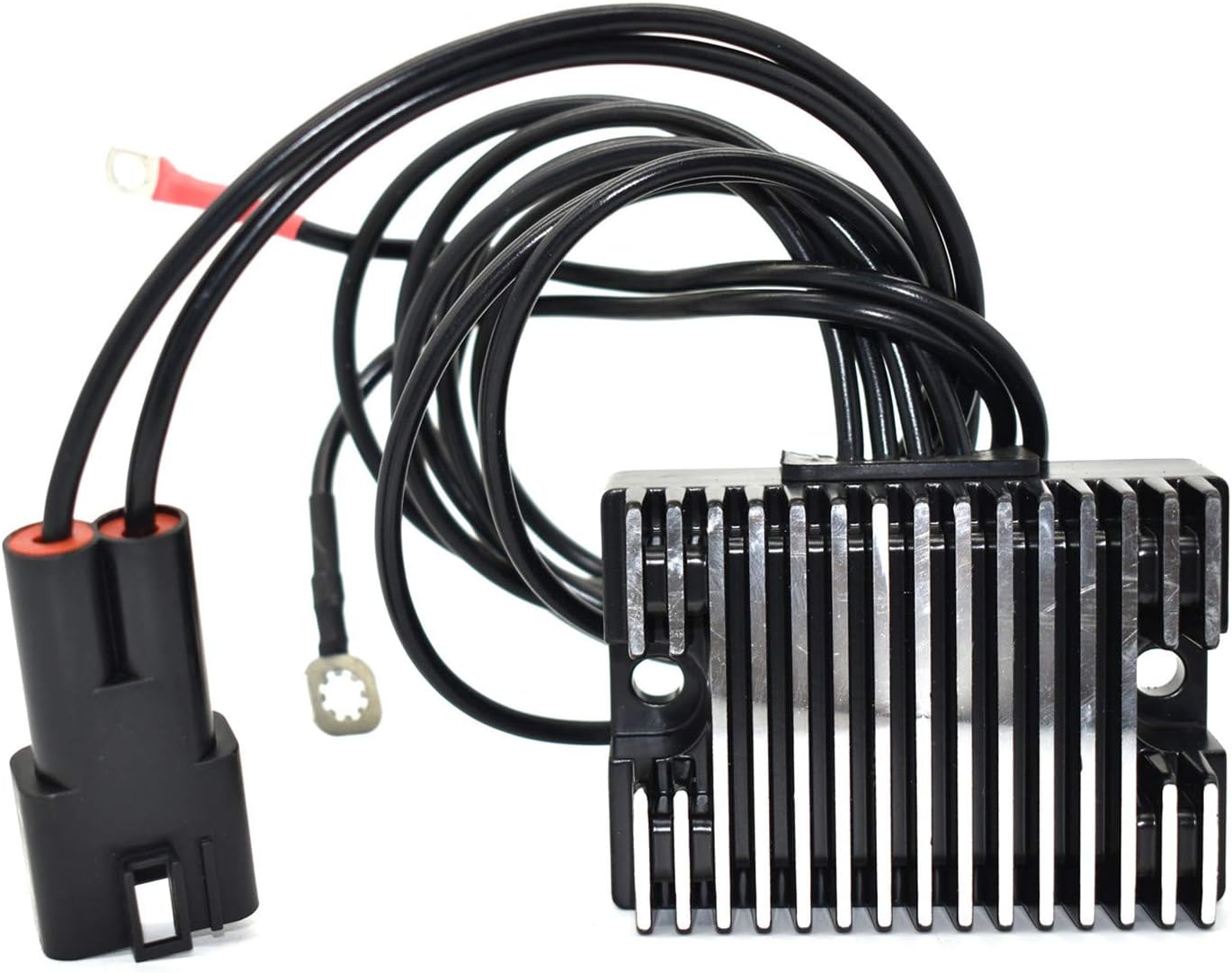 74518-99A Voltage Regulator for Harley Davidson Dyna FXD Glid Twin Cam 88 Heritage Softail Classic Fat Springer Softail Standard Night Train Springer Softail 1999-2003 Replaces 74518-99A 74512-00