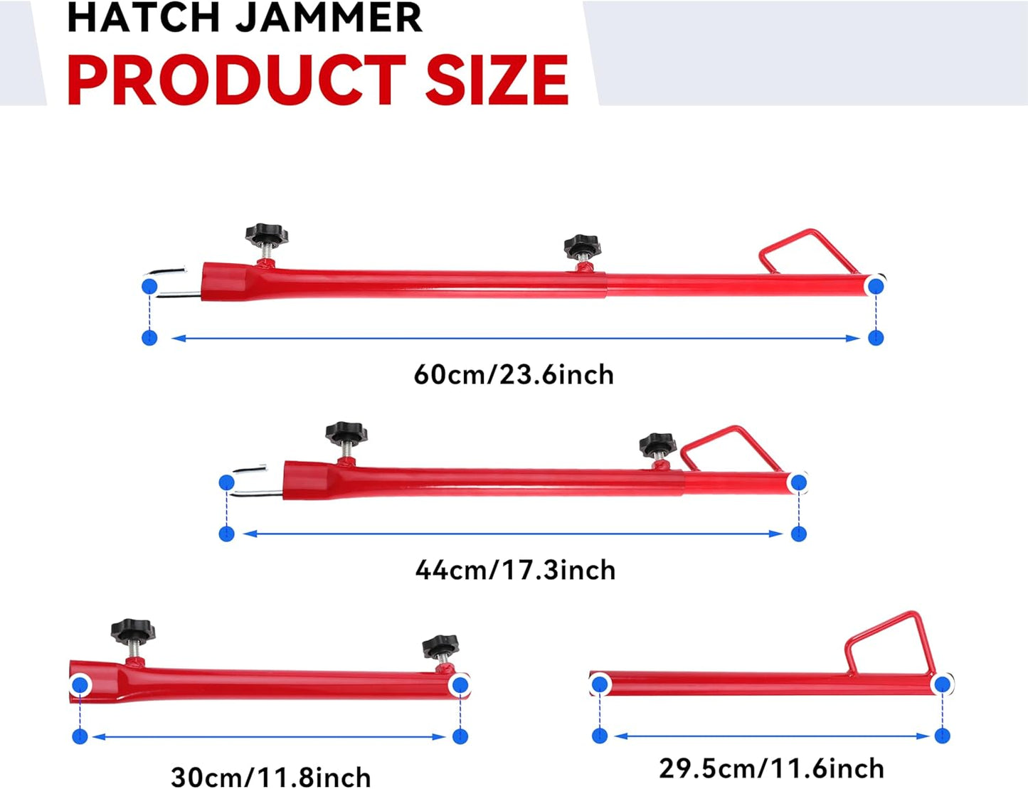 Hatch Jammer Auto Body Repair Tools Retractable Support Rod Holder
