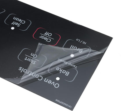 Replacement WB27T11005 Oven Faceplate for Electric Range Oven Stove Graphic Face Cover Replaces 1473975 AH2321447 EA2321447 PS2321447
