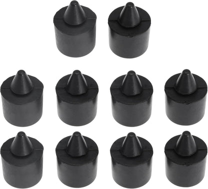 Exterior Rubber Bumpers 16.5mm Stop Cushion for Ford Ranger F150 Escape Expedition 10pcs