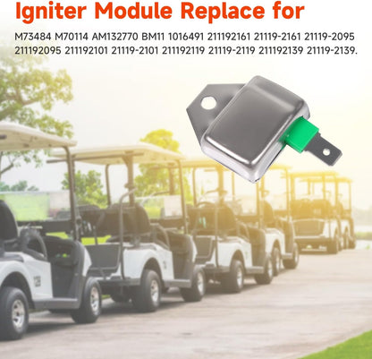 Ignition Coil 101909201 & RPM REV Limiter 1019094-01 & Igniter Module 211192161 for Club Car for Kawasaki FE290 FE350