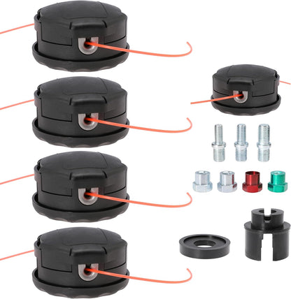Speed Feed 400 Trimmer Head for Echo SRM210 SRM211 SRM225 SRM230 for SHINDAIWA C230 C242 C2510 for Echo Weed Eater PAS210 PAS211 PAS225 PAS230 with Accessories Replace 99944200907 (Trimmer-IT-05AS)