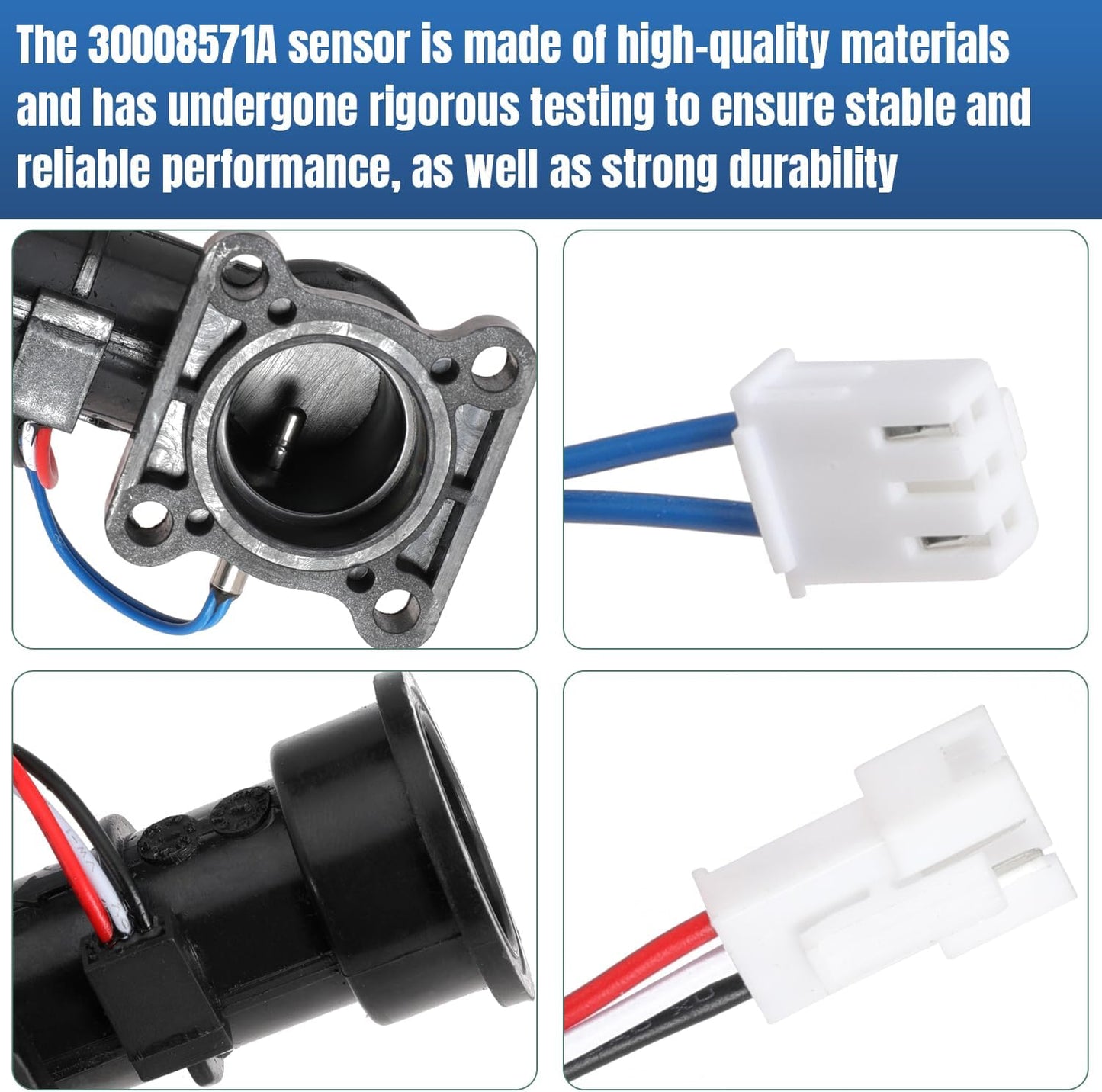 30008571A Water Flow Sensor for Navien Tankless Water Heater for Navien NPE (A) Series (Not for NPE (S) Series and Not for NTI GF200 Series)