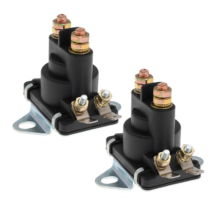 12V Starter Solenoid Tilt Trim Relay Replace 89846070 8994318 8996158 8996158T 89818864T for Mercury & Mariner Outboards for MerCruiser 2.0 3.0 4.3 5.0 35Hp-275 HP 2PCS