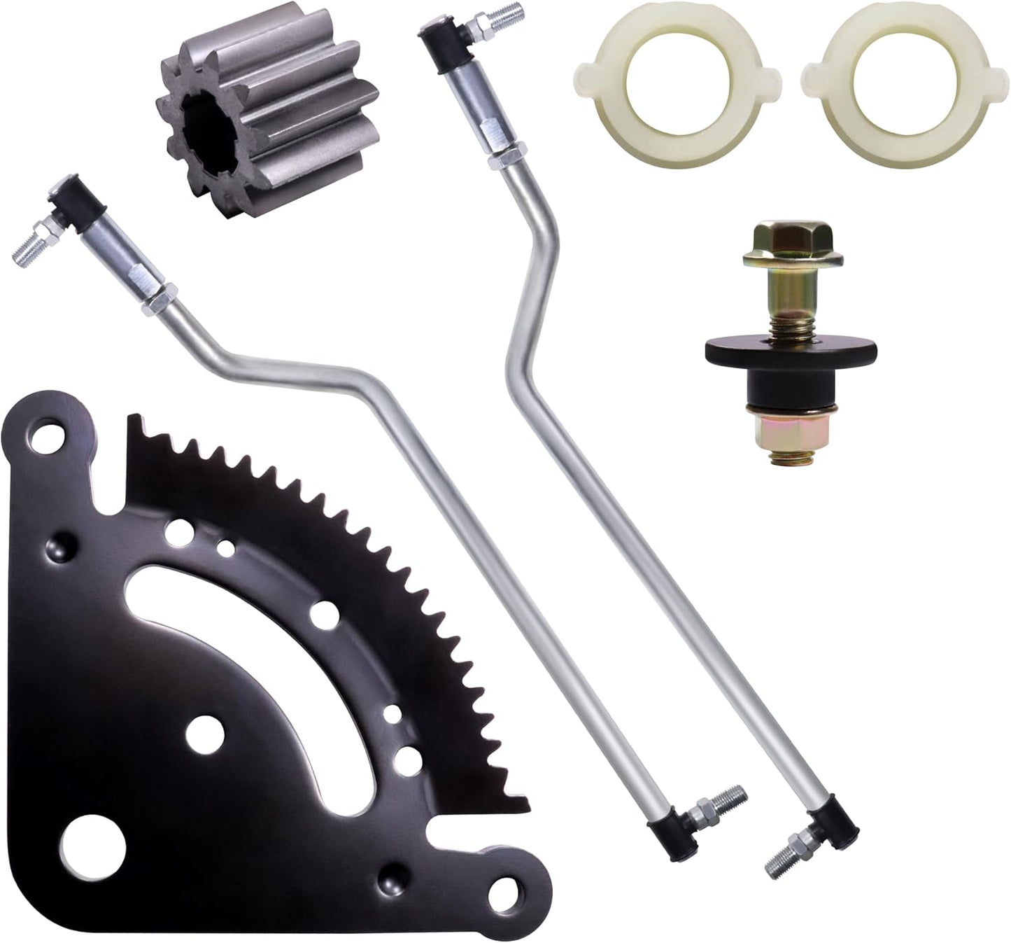 Steering Sector Drag Link Kit for John Deere LA100 LA102 LA105 LA115 LA125 LA130 LA135 LA140 LA145 LA150 LA155 LA165 LA175 Replaces GX21924BLE GX20053 GX20054 GX21994 GY21250
