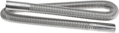 100cm 1 inch Heater Exhaust Pipe Generator Exhaust Extension Fuel Tank Gas Vent Hose with Clamps