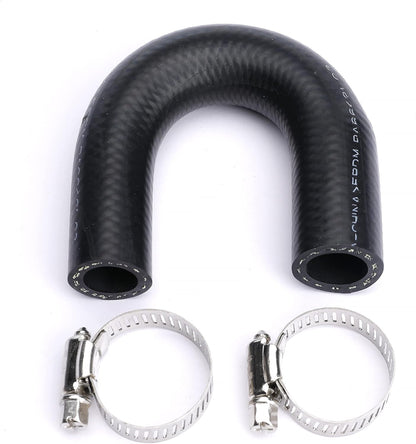 For LT Heater Core Crossover Coolant Bypass Hose with 2 Clamps for Chevy for Pontiac for LS1 LM7 LR4 LQ4 LS6 L59 LQ9 LS2 LS3 LH9 L20