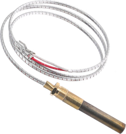 24'' 750mv Thermopile Generators for Fireplace Gas Ovens/Grills/Boilers/Water Heaters Frying Furnace 750℃ Millivolt Thermocouple