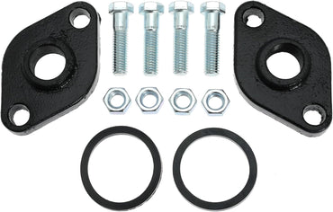Cast Iron Flange Kit with Gasket for Grundfos 519601 UP Series Circulator Pump, 3/4" NPT (Pack of 2)