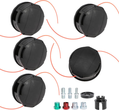 Speed Feed 400 Trimmer Head for Echo SRM210 SRM211 SRM225 SRM230 for SHINDAIWA C230 C242 C2510 for Echo Weed Eater PAS210 PAS211 PAS225 PAS230 with Accessories Replace 99944200907 (Trimmer-IT-05AS)