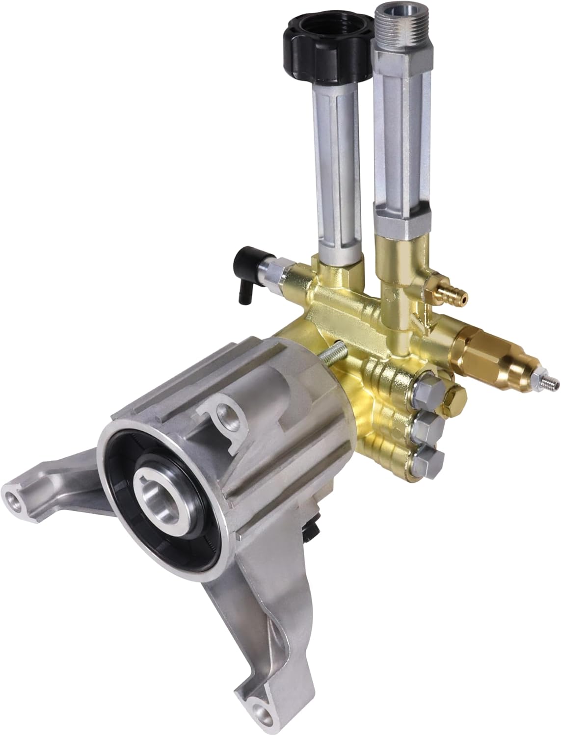 Replacement RMW25G28-EZ Pressure Washer Pumps Right-Handed Pump 7/8” Vertical Shaft Power Washer Pump 2800 PSI, 2.5 GPM, 193 Max Bar with Thermal Relief Valve, Easy Start Valve