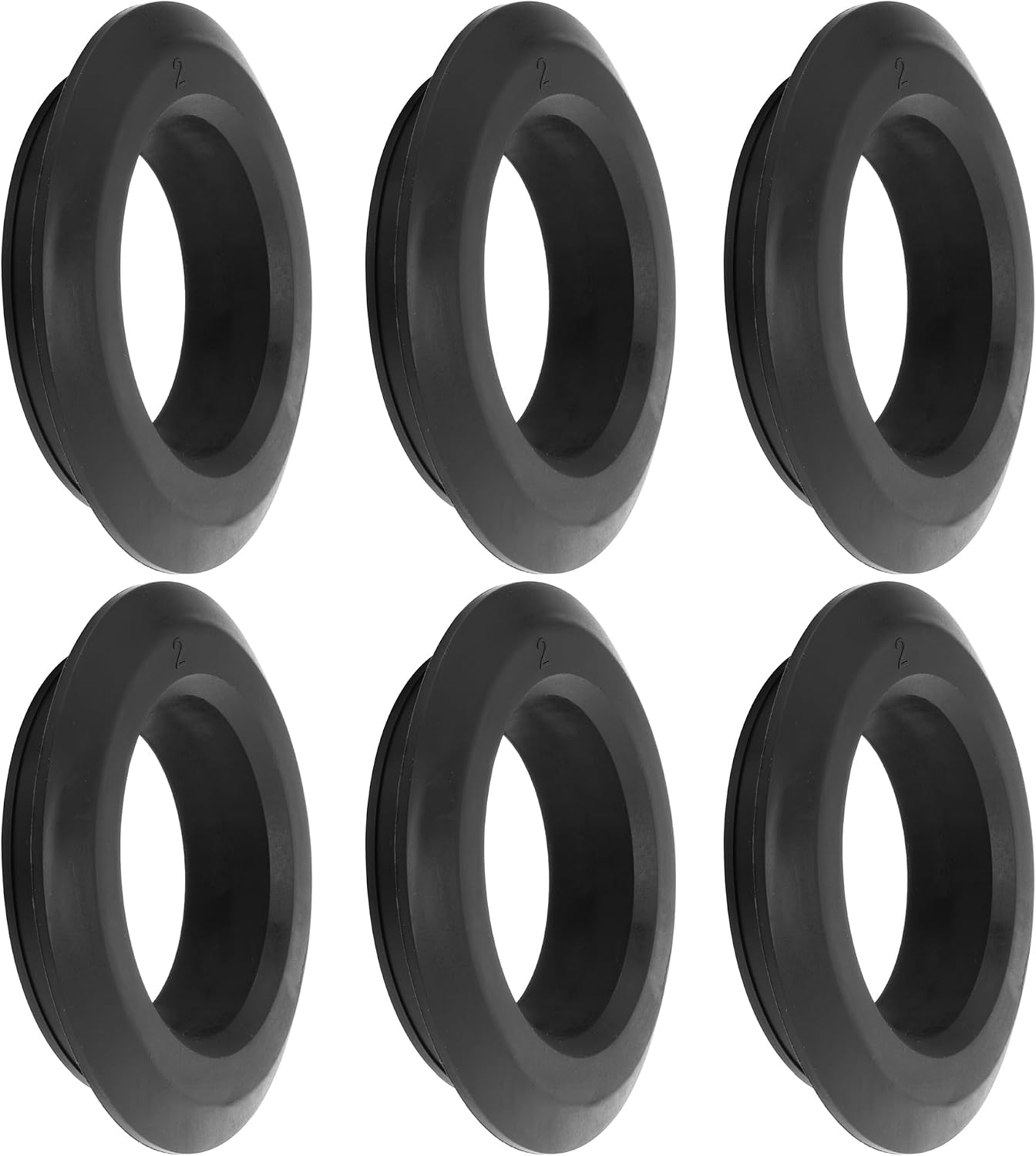 2 Inch Flexible Rubber Tank Adapter Compression Fittings for Sealing