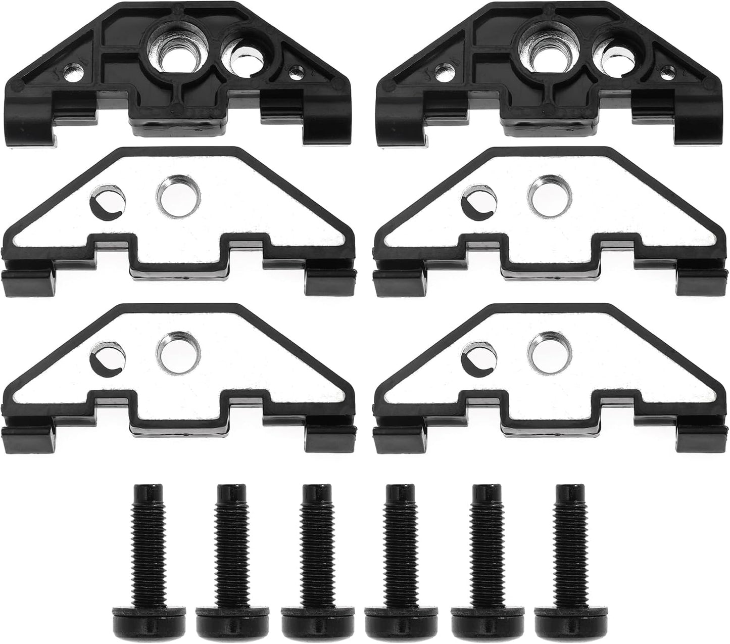 Hardtop Bolts Hardware Kit for Jeep Wrangler JK JKU Sport 2007-2018 | Retainer Mounting Bolt Nut Kit