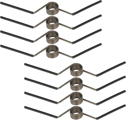 Self Opening Door Hinge Spring Self-Opening Hinge Springs Reverse Acting Fit 1/2" and 5/8" Radius Hinges (8)