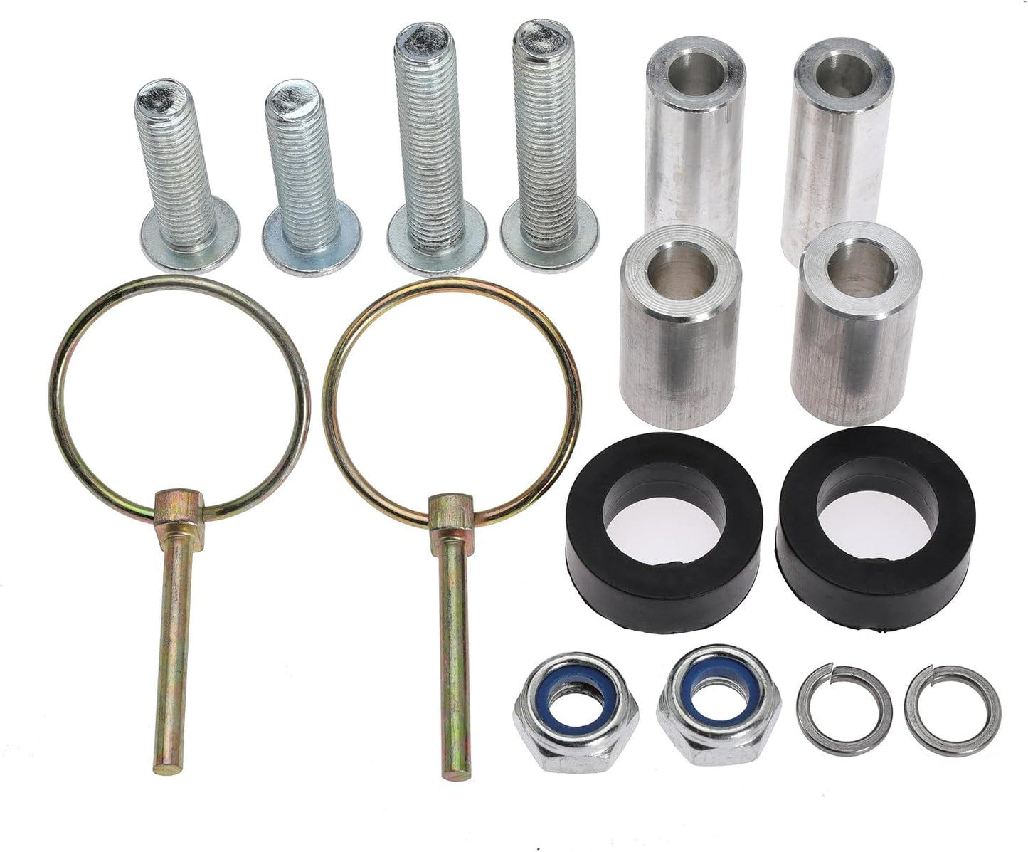 Front Swaybar Quicker Disconnect End Links Replace 2030 for Wrangler TJ | For Jeep Wrangler TJ 1998-2006, For Cherokee WJ ZJ 1993-2004, For XJ Comanche MJ 1984-2001