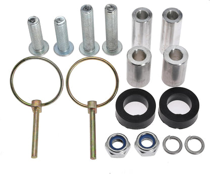 Front Swaybar Quicker Disconnect End Links Replace 2030 for Wrangler TJ | For Jeep Wrangler TJ 1998-2006, For Cherokee WJ ZJ 1993-2004, For XJ Comanche MJ 1984-2001
